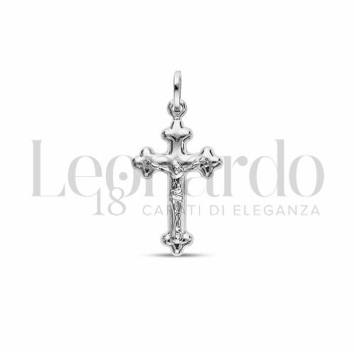 Modello Con Cristo in Oro Bianco da 1,6gr.