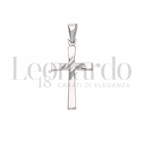 Modello Senza Cristo in Oro Bianco da 2,3gr.