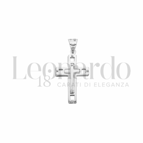 Modello Senza Cristo in Oro Bianco da 1,1gr.