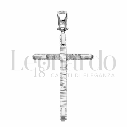 Modello Senza Cristo in Oro Bianco da 1,8gr.