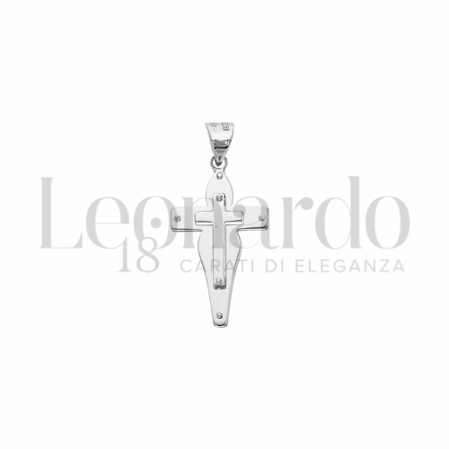 Modello Senza Cristo in Oro Bianco da 1,2gr.