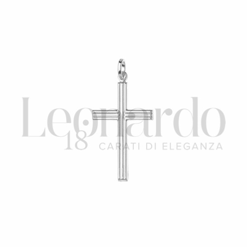 Modello Senza Cristo in Oro Bianco da 1gr.