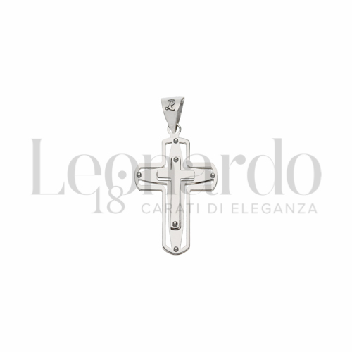 Modello Senza Cristo in Oro Bianco da 1,1gr.