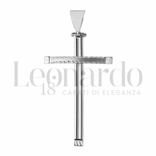 Modello Senza Cristo in Oro Bianco da 1,8gr.
