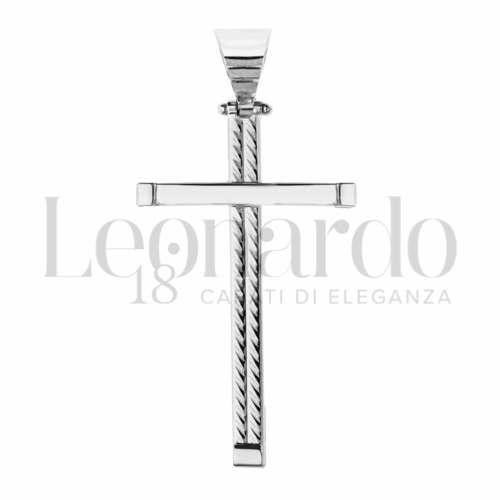 Modello Senza Cristo in Oro Bianco da 1,8gr.