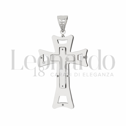 Modello Senza Cristo in Oro Bianco da 3,8gr.
