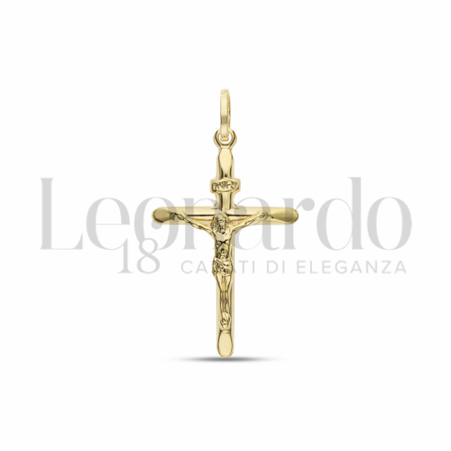 Modello Con Cristo in Oro Giallo da 1gr.