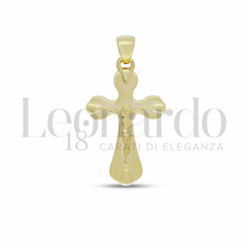 Modello Con Cristo in Oro Giallo da 3,3gr.