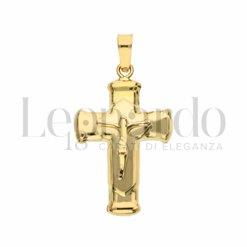 Modello Con Cristo in Oro Giallo da 2,1gr.