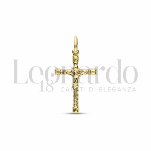 Modello Con Cristo in Oro Giallo da 1,3gr.