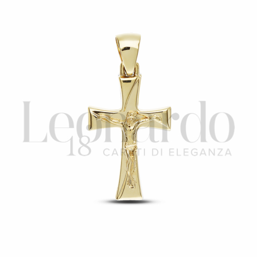 Modello Con Cristo in Oro Giallo da 1,5gr.