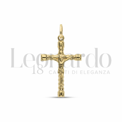 Modello Con Cristo in Oro Giallo da 1,8gr.