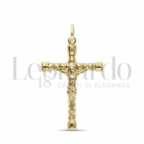 Modello Con Cristo in Oro Giallo da 2,7gr.