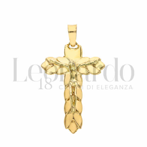 Modello Con Cristo in Oro Giallo da 3gr.