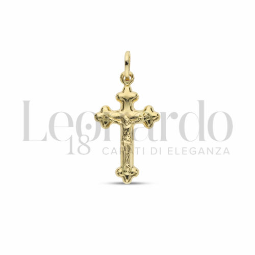 Modello Con Cristo in Oro Giallo da 1,9gr.