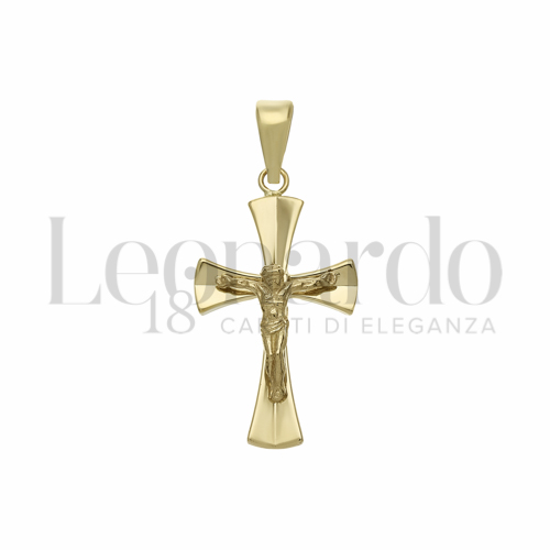 Modello Con Cristo in Oro Giallo da 2,6gr.