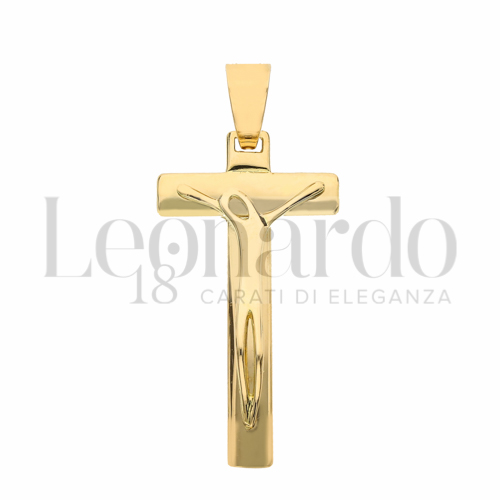 Modello Con Cristo in Oro Giallo da 5,7gr.