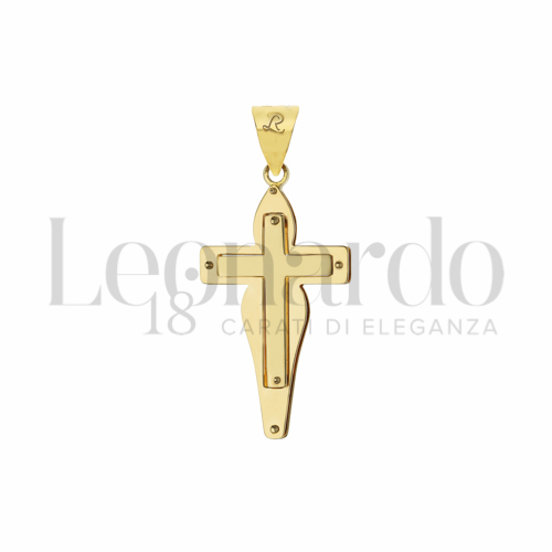 Modello Senza Cristo in Oro Giallo da 2,4gr.