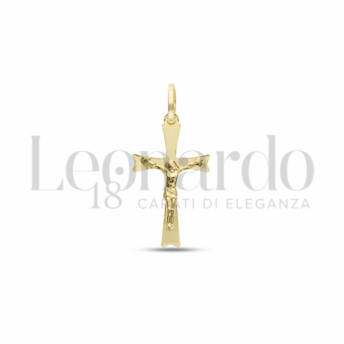Modello Con Cristo in Oro Giallo da 0,9gr.