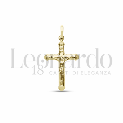 Modello Con Cristo in Oro Giallo da 1,4gr.