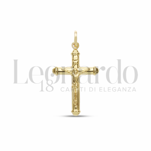 Modello Con Cristo in Oro Giallo da 2gr.