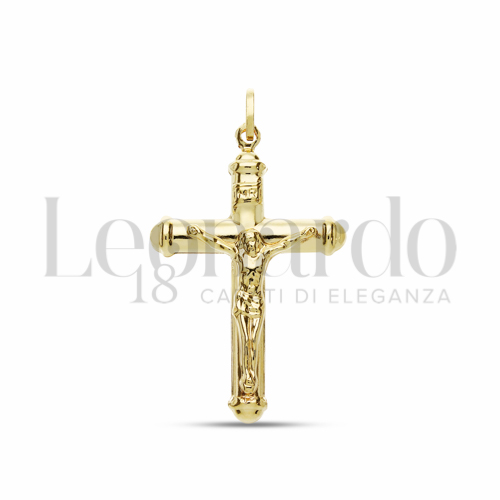 Modello Con Cristo in Oro Giallo da 3gr.
