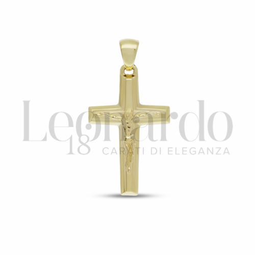 Modello Con Cristo in Oro Giallo da 3,1gr.