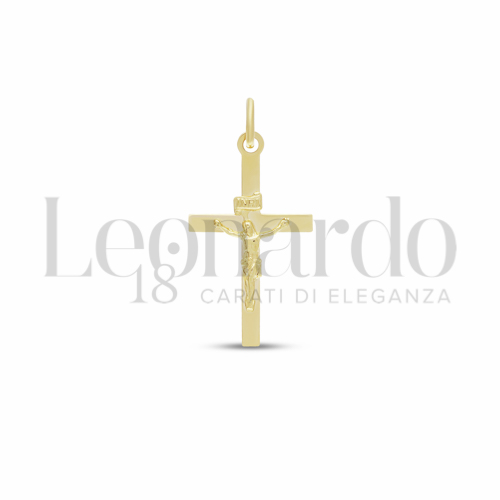Modello Con Cristo in Oro Giallo da 1,1gr.