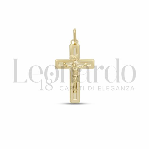 Modello Con Cristo in Oro Giallo da 1gr.