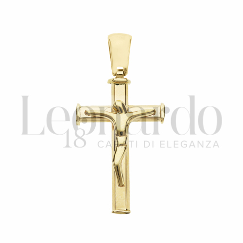 Modello Con Cristo Stilizzato in Oro Giallo da 1,9gr.