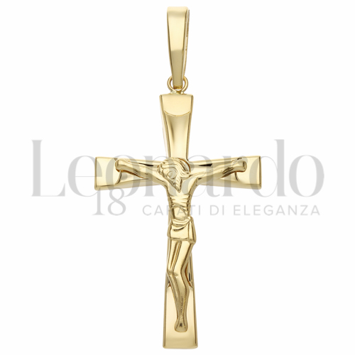 Modello Con Cristo in Oro Giallo da 3,9gr.