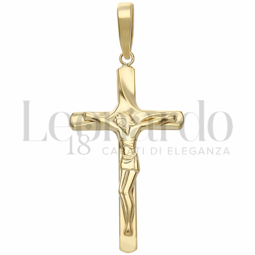 Modello Con Cristo in Oro Giallo da 3,6gr.