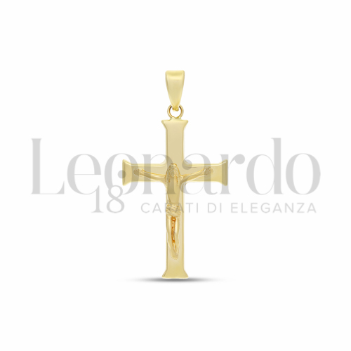 Modello Con Cristo in Oro Giallo da 3,5gr.