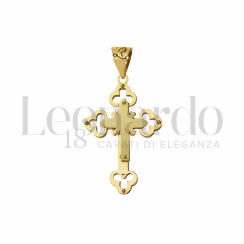 Modello Senza Cristo in Oro Giallo da 3gr.