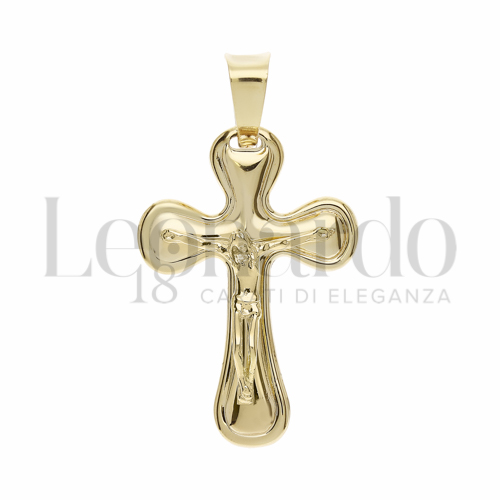Modello Con Cristo in Oro Giallo da 3gr.