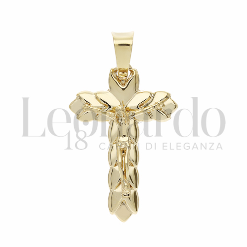 Modello Con Cristo in Oro Giallo da 3,1gr.