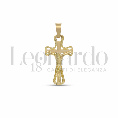 Modello Con Cristo in Oro Giallo da 3gr.