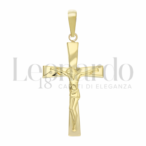 Modello Con Cristo in Oro Giallo da 3,8gr.