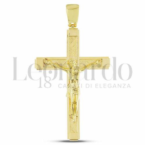 Modello Con Cristo in Oro Giallo da 11,9gr.