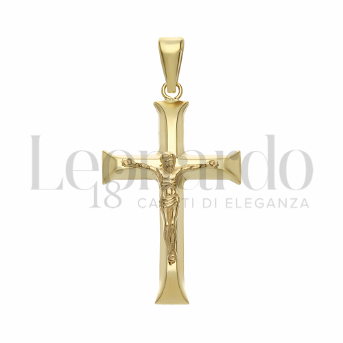 Modello Con Cristo in Oro Giallo da 3gr.