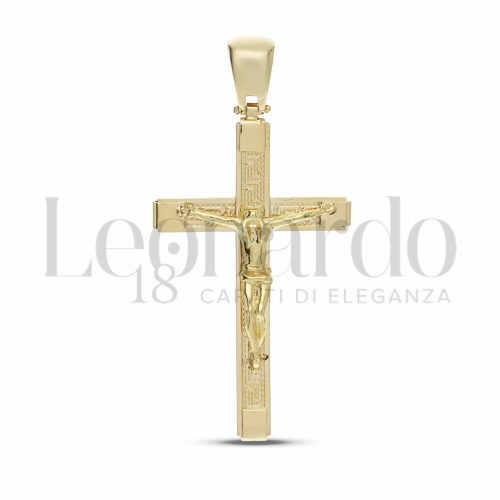 Modello Con Cristo in Oro Giallo da 5gr.