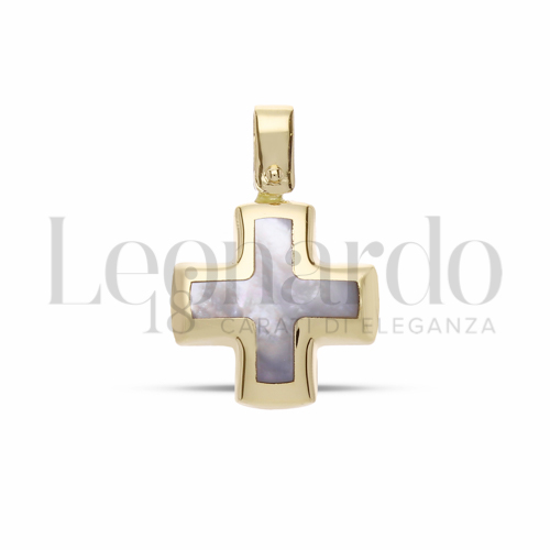 con Madreperla in Oro Giallo da 1,6gr.