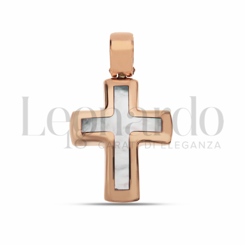 Modello Senza Cristo con Madreperla in Oro Rosa da 3gr.
