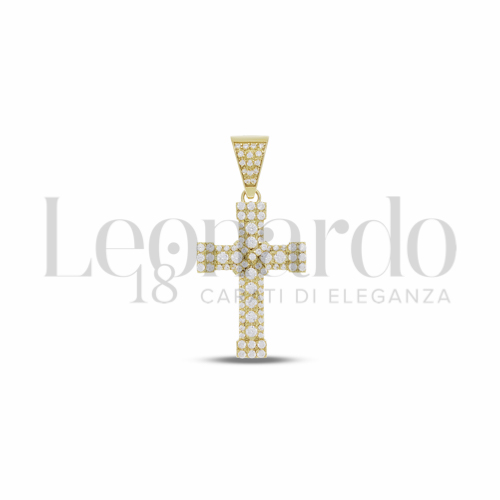 Pendenti Croce da Uomo in Oro 18 Carati Modello: Senza cristo Misura: 1&deg; Lavorazione o finitura: Lucida 4,1g