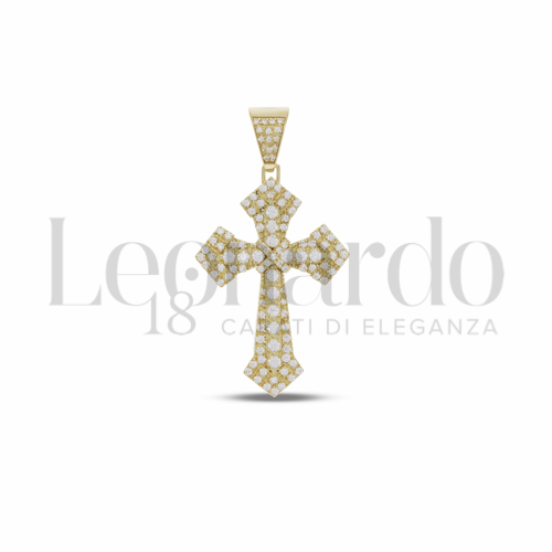 Pendenti Croce da Uomo in Oro 18 Carati Modello: Senza cristo Misura: 2&deg; Lavorazione o finitura: Lucida 6,1g