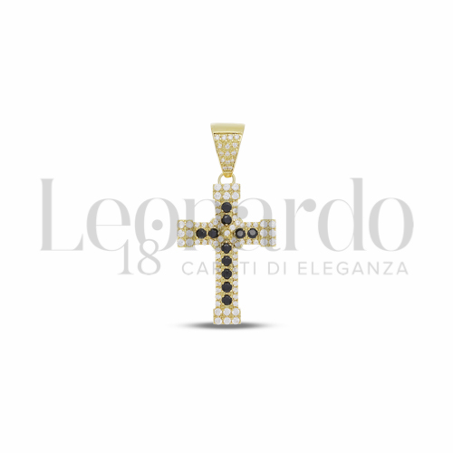 Pendenti Croce da Uomo in Oro 18 Carati Modello: Senza cristo Misura: 1&deg; Lavorazione o finitura: Lucida 3,7g