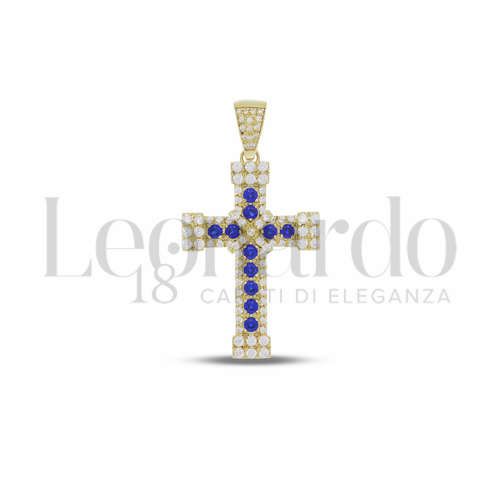 Pendenti Croce da Uomo in Oro 18 Carati Modello: Senza cristo Misura: 2&deg; Lavorazione o finitura: Lucida 5,7g