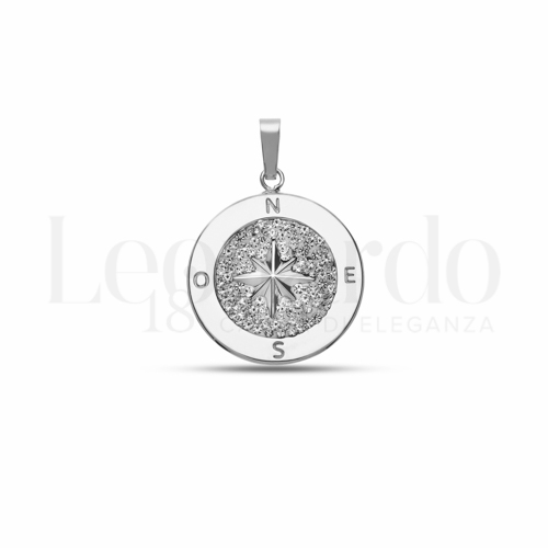 con Zircone bianco in Oro Bianco da 1,1gr.