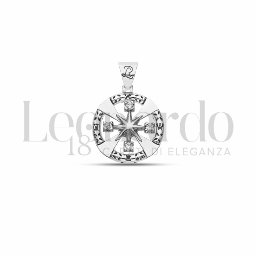 Misura 1° Misura con Zircone bianco in Oro Bianco da 2gr.