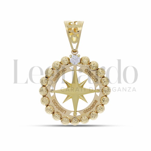 Misura 2° Misura con Zircone bianco in Oro Giallo da 3,9gr.